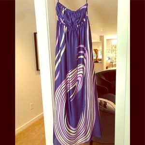 Collective Concepts Strapless Maxi Dress